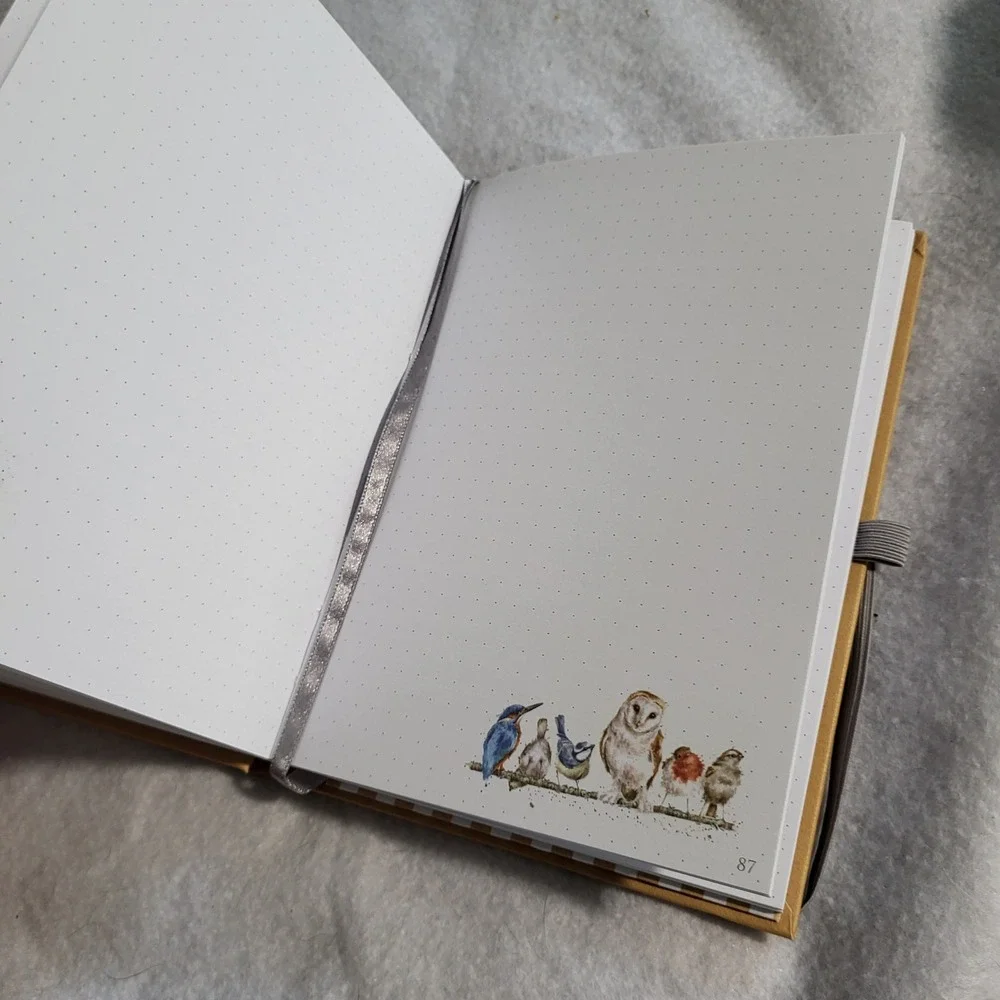 Wrendale Designs Hannah Dale Mouse Mushroom Journal Notebook Wildlife Pages Book